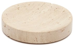 Béžová kamenná nádobka na mydlo Macre – Kave Home