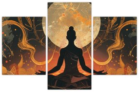 Obraz - Meditácia (90x60 cm)