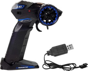 LEAN Toys Športový motocykel na diaľkové ovládanie 2.4G dosah 35 m červený