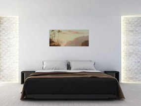Obraz - Camille Pissarro, A creek in st. Thomas (Virgin Islands), reprodukcia (120x50 cm)