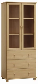 Vitrína RW104 80x42 cm Biela