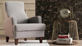 Relaxačné kreslo Kaus (svetlosivá). Akcia -20%. Vlastná spoľahlivá doprava až k Vám domov. 1087881