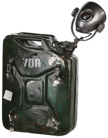 Industriálna zelená lampa PETROL CAN