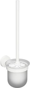 Bemeta Design WHITE: WC kefa, na zavesenie, sklo - 104113014