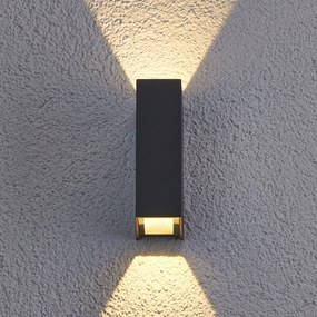 Maisie vonkajšie nástenné LED svietidlo z hliníka