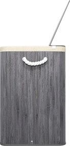 Bambusový košík na bielizeň 150 l s vekom a vreckom