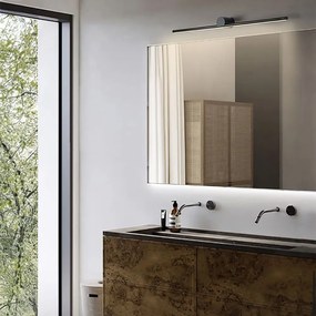 Toolight Toolight, LED nástenné svietidlo 40cm 6W 4000K APP1341-W, čierna, OSW-02431