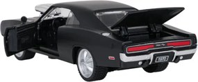 Model auta Dodge Charger R/T 1970 RASTAR 1:36 čierny