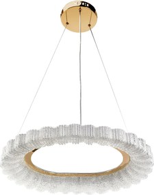 Toolight Toolight, LED závesné svietidlo 60cm, 40W, 4000K, MS019-CP, ružové zlato, OSW-09631