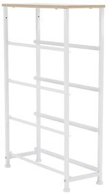 Komoda OFELIA s látkovými zásuvkami, biela