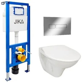 Závesný WC set Jika Nila do ľahkých stien / predstenový KMPLJIKASCS