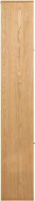 Knižnica Rangoon 90 cm dub prírodný olejovaný