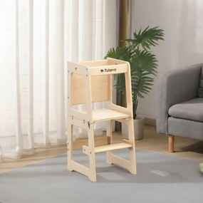 Učiaca veža 3v1 Mooby 35 naturálna