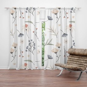 Sablio Záves Lúčna elegancia: 2ks 140x250cm