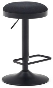 Čierne barové stoličky v súprave 2 ks 58 cm Zaib – Kave Home