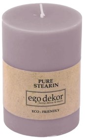 Fialová sviečka Eco candles by Ego dekor Friendly, doba horenia 37 h