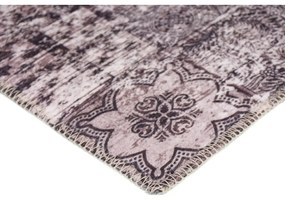 Béžový prateľný koberec behúň 200x80 cm - Vitaus