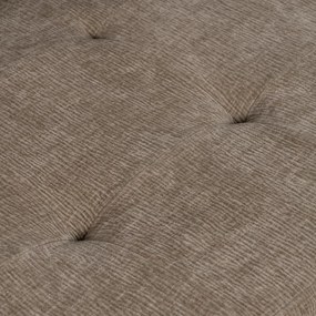 Béžové rozkladacie ženilkové kreslo – Ixia