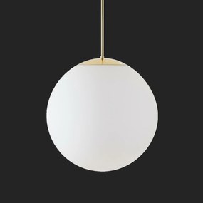 Osmont 72704 Isis P4 Pm-m Hp závesné plastové svietidlo mosadz leštená biela