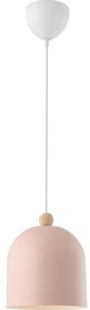 Nordlux - Luster na lanku GASTON 1xE27/40W/230V ružová/biela