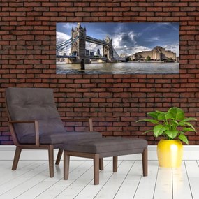 Obraz - Tower Bridge v Londýne (120x50 cm)