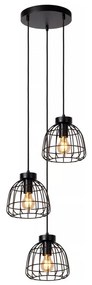 Lucide 00429/13/30 - Luster na lanku FILOX 3xE27/40W/230V