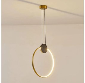 LED Luster na lanku LED/10W/230V 3000K