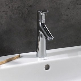 HANSGROHE Talis S páková umývadlová batéria LowFlow bez odtokovej súpravy, výška výtoku 98 mm, chróm, 72025000