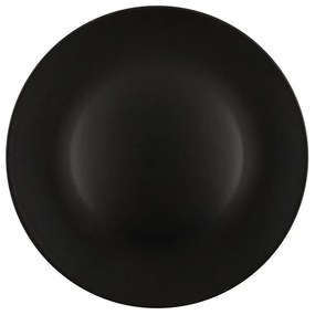 Matne čierne keramické taniere v súprave 6 ks ø 25 cm – Hermia