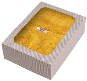 Súprava 3 ks uterákov Cairo yellow