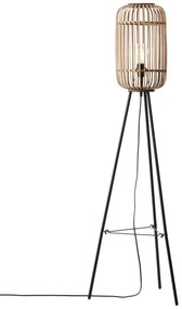 Brilliant - Stojacia lampa WOODROW 1xE27/60W/230V bambus