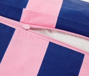 Posteľná bielizeň z perkálu, modrá, štandardná veľkosť