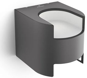 Philips 17321/93/16 - Vonkajšie nástenné svietidlo GRASS 2xLED/4,5W/230V IP44
