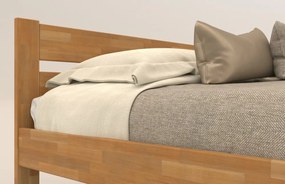 Posteľ Mystic 140x200 cm, jelša