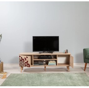 TV stolík/skrinka Thalia 122 (dub sonoma). Akcia -18%. Vlastná spoľahlivá doprava až k Vám domov. 1088366