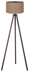 Duolla - Stojacia lampa 1xE27/60W/230V pr. 44 cm hnedá