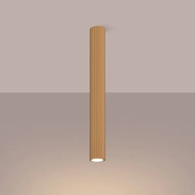 Sollux SL.1553 - Bodové svietidlo KARBON 1xGU10/10W/230V 60 cm zlatá