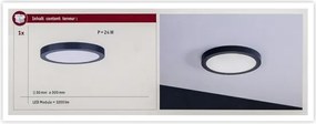 Paulmann 70988 - LED/22W Stropné svietidlo ABIA 230V antracit