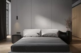 LED stmievateľný čierny moderný luster Holm