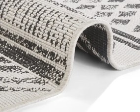 Obojstranný koberec Hanse Home Twin Supreme Biri čierny / krémový