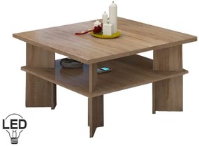 Konferenčný stolík Velvet 1 (sonoma svetlá). Vlastná spoľahlivá doprava až k Vám domov. 780026