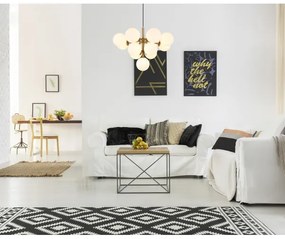 Globo 56143-13G - Luster na lanku GRAPPY 13xG9/5W/230V pr. 56 cm zlatá