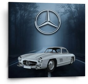 Sablio Obraz Mercedes-Benz 300 SL V lese - 110x110 cm