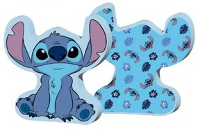 Mister License Company S.L. - Tvarovaný detský 3D vankúšik Stitch | Hebký mikroplyšový vankúš Disney