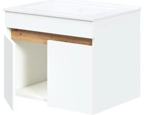 Skrinka pod umývadlo Puresa 60 cm, biela