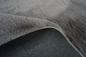 Koberec Cozy 1453 Dark Grey – sivý obdĺžnik so stredným vlasom Rozmer: 200x290 cm
