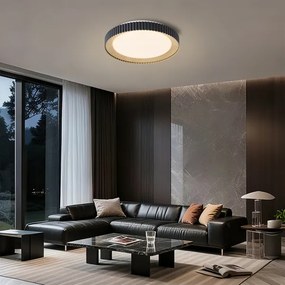 Brilagi - stmievateľné LED stropné svietidlo NEXO LED/48W/230V 3000-6000K čierne, priemer 43 cm, s diaľkovým ovládaním