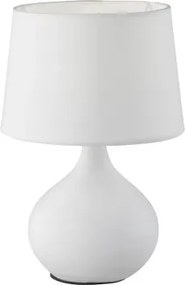 Stolná lampa Martin 29 cm, biela%