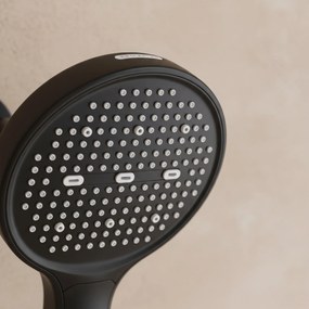 Sprchový komplet so zmiešavacou batériou REA FAREL čierna matná