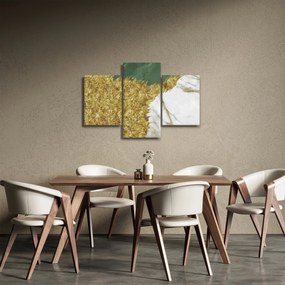 Obraz - Zelený mramor N⁰2 (90x60 cm)